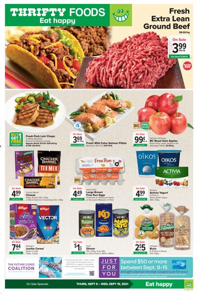 Thrifty Foods Flyer September 9 to 15