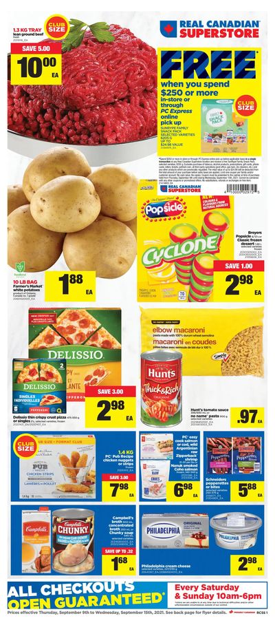 Real Canadian Superstore (ON) Flyer September 9 to 15