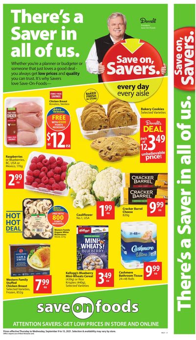 Save on Foods (BC) Flyer September 9 to 15
