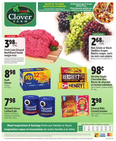 Clover Farm Flyer September 9 to 15