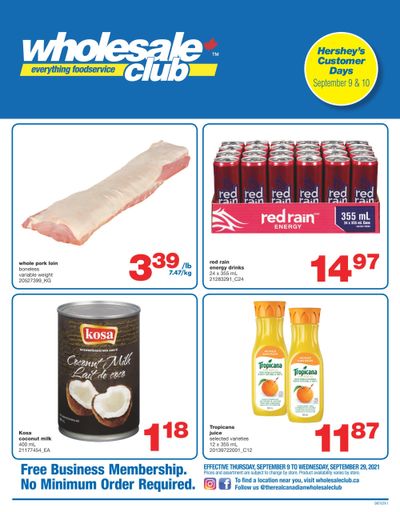 Wholesale Club (ON) Flyer September 9 to 29