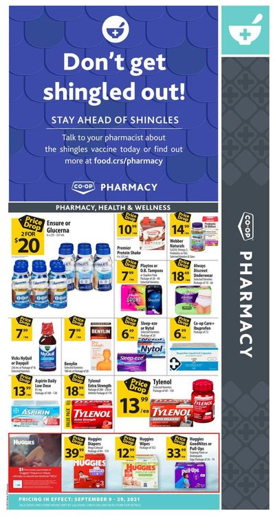 Co-op (West) Pharmacy Flyer September 9 to 29