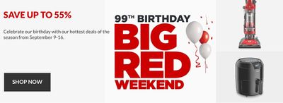 Canadian Tire Birthday Big Red Sale: Save up to 80%​ Shop Cookware + More Offers