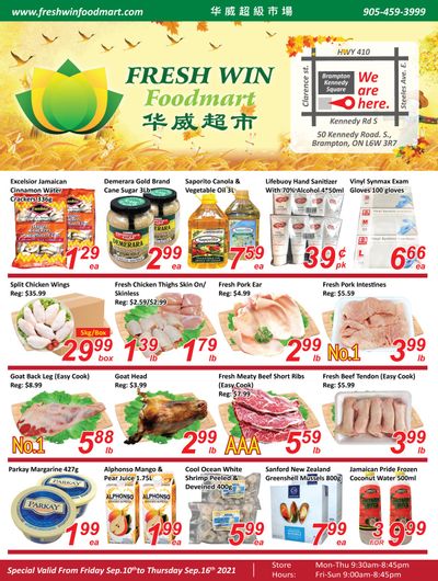 Fresh Win Foodmart Flyer September 10 to 16