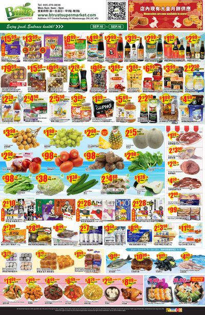 Btrust Supermarket (Mississauga) Flyer September 10 to 16