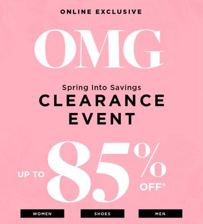 Le Chateau Canada Deals: Save Up to 50% OFF Sale + Up to 70% OFF Outlet + Up to 85% OFF Clearance