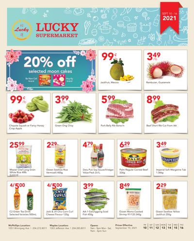 Lucky Supermarket (Winnipeg) Flyer September 10 to 16