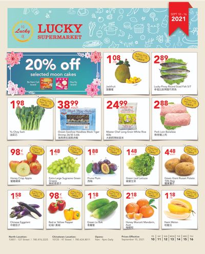 Lucky Supermarket (Edmonton) Flyer September 10 to 16