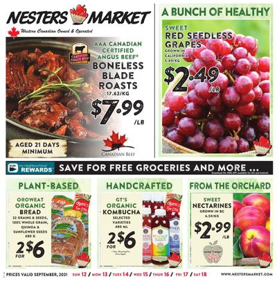 Nesters Market Flyer September 12 to 18
