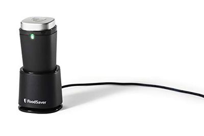 FoodSaver 2082202 Compact and Convenient Handheld Freshsaver with Dock (FS1195), Black $23.23 (Reg $29.94)