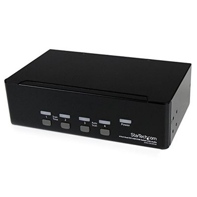 Startech.Com SV431DD2DUA 4 Port Dual Dvi USB Kvm Switch with Audio and USB 2.0 Hub $244.23 (Reg $495.00)