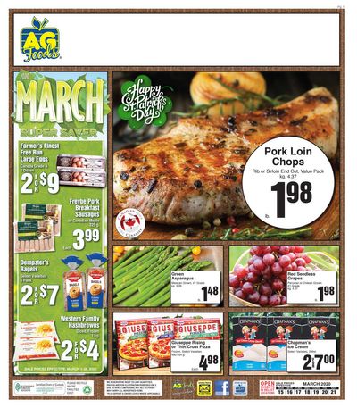 AG Foods Flyer March 15 to 21