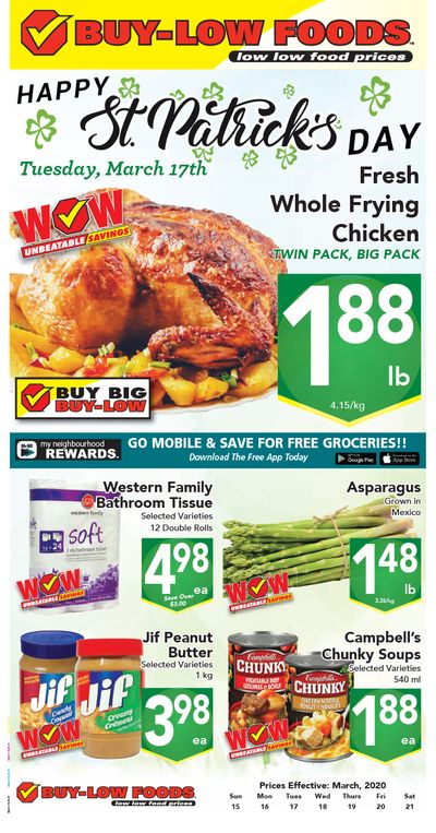 Buy-Low Foods Flyer March 15 to 21