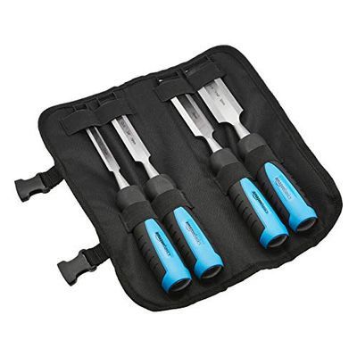 Amazon Basics 4-Piece Wood Chisel Set - 1/2-Inch to 1.25-Inch $26.38 (Reg $35.78)