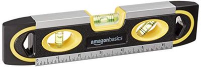 Amazon Basics Magnetic Torpedo Level and Ruler - 9-Inch $9.99 (Reg $15.99)