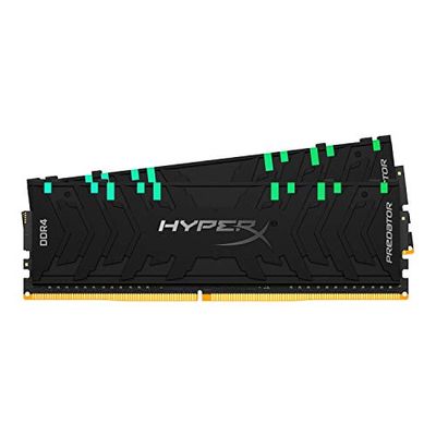 HyperX Kingston 16GB 2933MHz DDR4 CL15 DIMM (Kit of 2) XMP Predator RGB (HX429C15PB3AK2/16) - 16GB Kit (2 x 8GB), Black $114.99 (Reg $210.82)