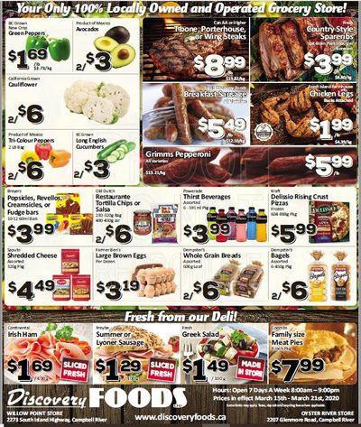Discovery Foods Flyer March 15 to 21