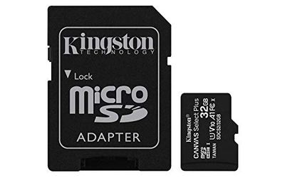 Kingston 32GB micSDHC Canvas Select Plus 100R A1 C10 Card+ADP (SDCS2/32GBCR) $4.99 (Reg $7.99)