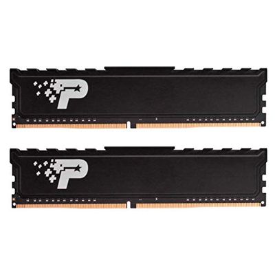 Patriot Signature Premium DDR4 32GB (2x16GB) 2666MHz (PC4-21300) UDIMM kit with Heatshield PSP432G2666KH1 $154.99 (Reg $197.99)