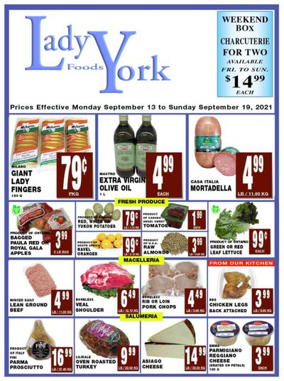Lady York Foods Flyer September 13 to 19