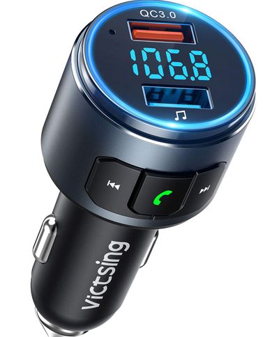 VicTsing FM Transmitter for Car Bluetooth 5.0 On Sale for $ 12.53 (Save $ 17.46) at Amazon Canada