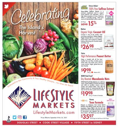 Lifestyle Markets Flyer September 8 to 26