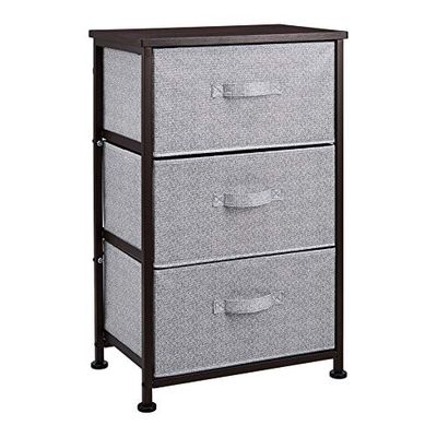 Amazon Basics Fabric 3-Drawer Storage Organizer Unit for Closet, Bronze $40.3 (Reg $75.11)