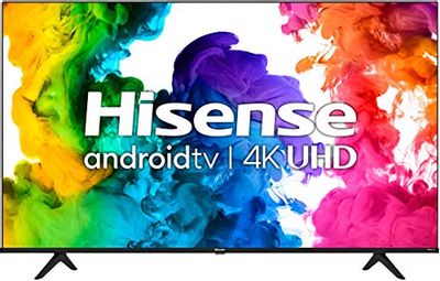 Hisense 75A68G - 75" Smart TV Ultra HD 4K Dolby Vision HDR10 Android Television with Bluetooth, Voice Remote (Canada Model) (2021) $1198 (Reg $1299.99)
