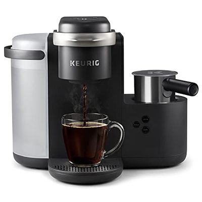Keurig K-Café Single Serve K-Cup Pod Coffee, Latte and Cappuccino Maker, with Milk Frother for Speciality Beverages, Charcoal Grey $189.98 (Reg $249.99)