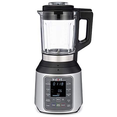 Instant Ace Nova Blender, 56 Oz Glass Pitcher, Hot & Cold Settings, Smoothie, Crushed Ice, Nut Butter, Almond Milk, Purée, and Soup, 10 Adjustable Speeds $84.94 (Reg $149.95)