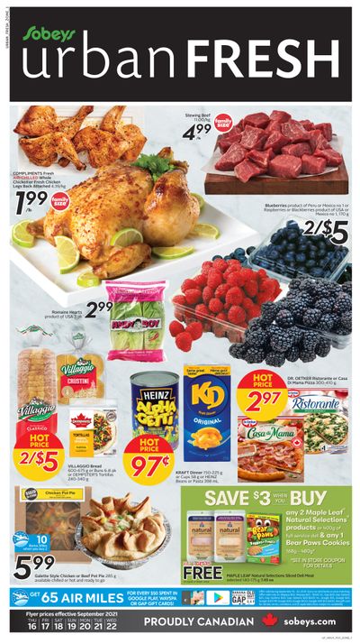 Sobeys Urban Fresh Flyer September 16 to 22