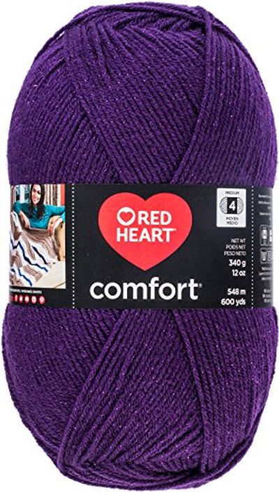 Red Heart E707D.5005 Comfort Yarn, Purple $15.27 (Reg $25.03)