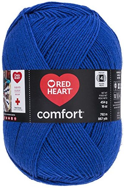 Red Heart E707D.3166 Comfort Yarn, Royal $13.84 (Reg $24.08)