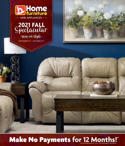 Home Furniture (Atlantic) Flyer September 16 to October 10