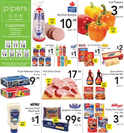 Pipers Superstore Flyer September 16 to 22