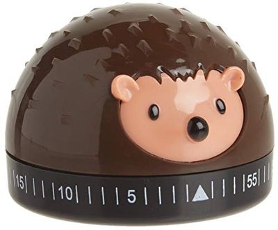Kikkerland Hedgehog 60-Minute Kitchen Timer, Brown $11.06 (Reg $16.92)