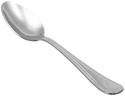 AmazonBasics Stainless Steel Dinner Spoons with Pearled Edge, Set of 12 $14.38 (Reg $21.99) AmazonBasics Stainless Steel Dinner Spoons with Pearled Edge, Set of 12 $14.38 (Reg $21.99)