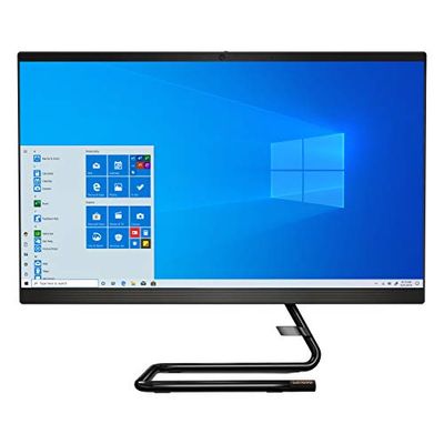 Lenovo IdeaCentre AIO 3, 24" All-in-One Computer, AMD Ryzen 5 4500U Mobile Processor, Integrated Graphics, 16GB DDR4, 512GB M.2 Name SSD, DVD RW Drive, Windows 10, F0EW005SUS, Business Black $737.53 (Reg $827.66)