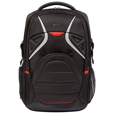 Targus Strike Gaming Backpack for up to 17.3-Inch Laptops and Consoles, Black/Red (TSB900CA) $33.32 (Reg $99.99)