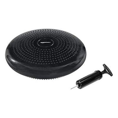 Amazon Basics Balance Stability Disc Cushion, Black $16.51 (Reg $25.59)