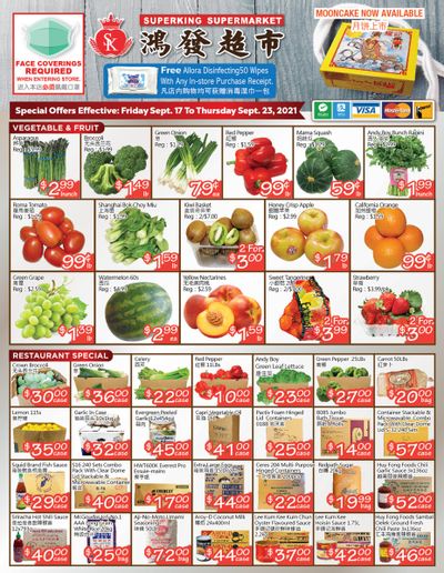 Superking Supermarket (North York) Flyer September 17 to 23