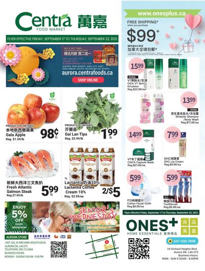 Centra Foods (Aurora) Flyer September 17 to 23