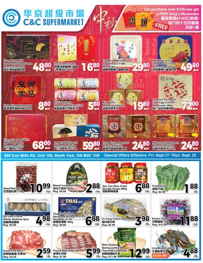 C&C Supermarket Flyer September 17 to 23