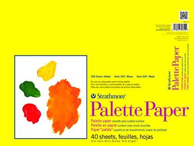 Strathmore 365120 41 lb 40 Sheet Palette Paper Pad, 12 by 16" $14.6 (Reg $21.43) Strathmore 365120 41 lb 40 Sheet Palette Paper Pad, 12 by 16" $14.6 (Reg $21.43)
