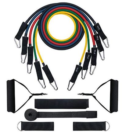 【NRTL Certified】 Resistance Bands,TOPELEK Up to 150 LBS Resistance Bands Set & Updated with New Model Door Anchor & Band Guard,Fitness Tubes Set for Building Muscle,Keeping Healthy,at Home/Gym For $21.69 At Amazon Canada 【NRTL Certified】 Resistance Bands,TOPELEK Up to 150 LBS Resistance Bands Set & Updated with New Model Door Anchor & Band Guard,Fitness Tubes Set for Building Muscle,Keeping Healthy,at Home/Gym For $21.69 At Amazon Canada