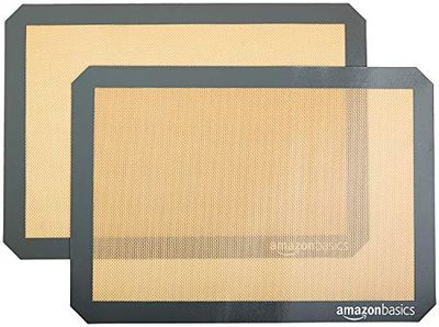 AmazonBasics Silicone Baking Mat Sheet, Set of 2 $10.92 (Reg $19.29)