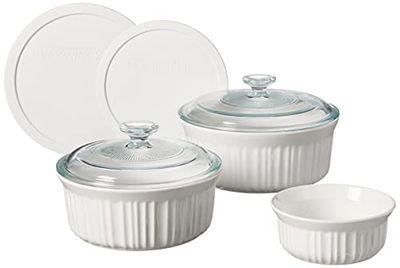 CorningWare French White Casserole Set (7-Piece) $43.92 (Reg $53.62)