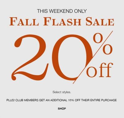 La Senza Canada Fall Flash Sale: Save 20% OFF Many Styles + 40% OFF Clearance + More
