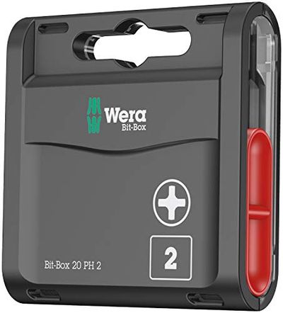 Wera 05057750001 Bit-Box 20 PH 2 (Pack of 20) $13.55 (Reg $19.56)