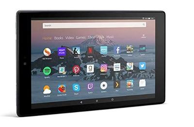 Fire HD 10 Tablet | 10.1" 1080p Full HD Display, 64 GB, Black (Previous Generation - 7th) For At Amazon Canada